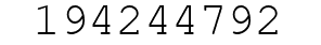 Number 194244792.