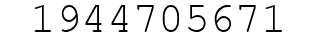 Number 1944705671.