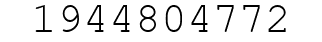 Number 1944804772.
