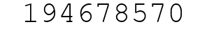 Number 194678570.