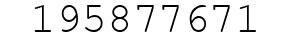 Number 195877671.