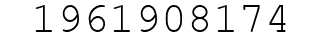 Number 1961908174.