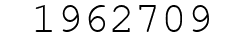 Number 1962709.