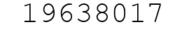 Number 19638017.