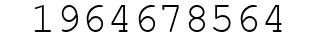 Number 1964678564.