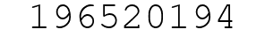 Number 196520194.