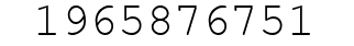 Number 1965876751.