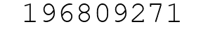 Number 196809271.