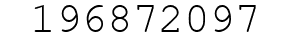 Number 196872097.