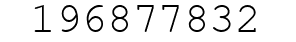 Number 196877832.