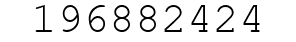 Number 196882424.