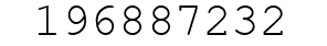 Number 196887232.