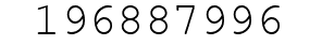 Number 196887996.
