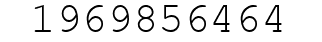 Number 1969856464.