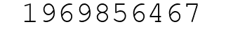 Number 1969856467.