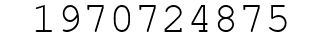Number 1970724875.