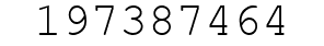 Number 197387464.