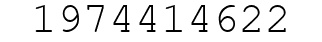 Number 1974414622.