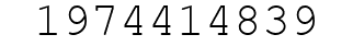 Number 1974414839.