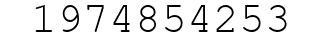Number 1974854253.
