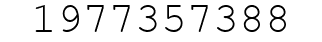 Number 1977357388.