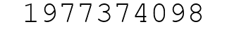 Number 1977374098.