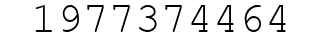 Number 1977374464.