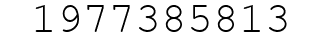 Number 1977385813.