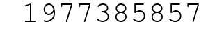 Number 1977385857.