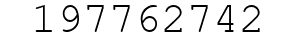 Number 197762742.