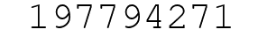 Number 197794271.