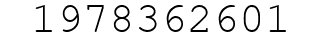 Number 1978362601.
