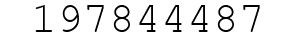 Number 197844487.