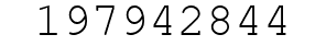 Number 197942844.