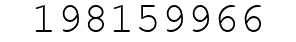 Number 198159966.