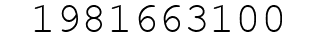 Number 1981663100.