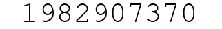 Number 1982907370.
