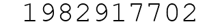 Number 1982917702.