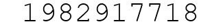 Number 1982917718.