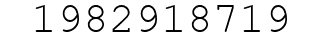 Number 1982918719.