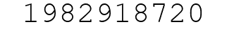 Number 1982918720.