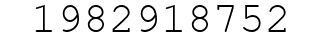 Number 1982918752.