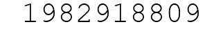 Number 1982918809.