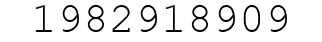 Number 1982918909.