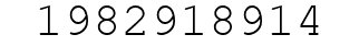 Number 1982918914.