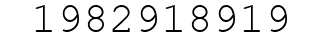 Number 1982918919.
