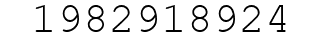 Number 1982918924.