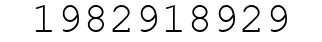 Number 1982918929.