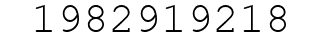 Number 1982919218.