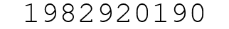 Number 1982920190.